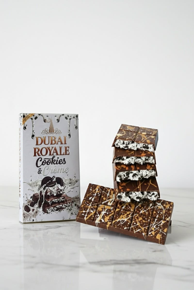 Dubai Royale Cookies & Cream Edition (6 Pcs Bars)