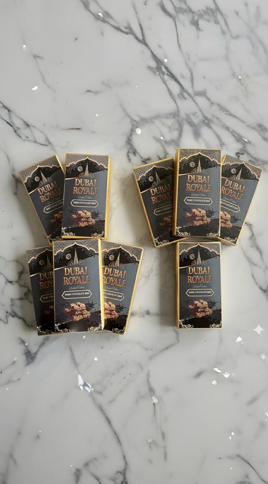 Dubai Royale Dark Chocolate (6pcs Bars)